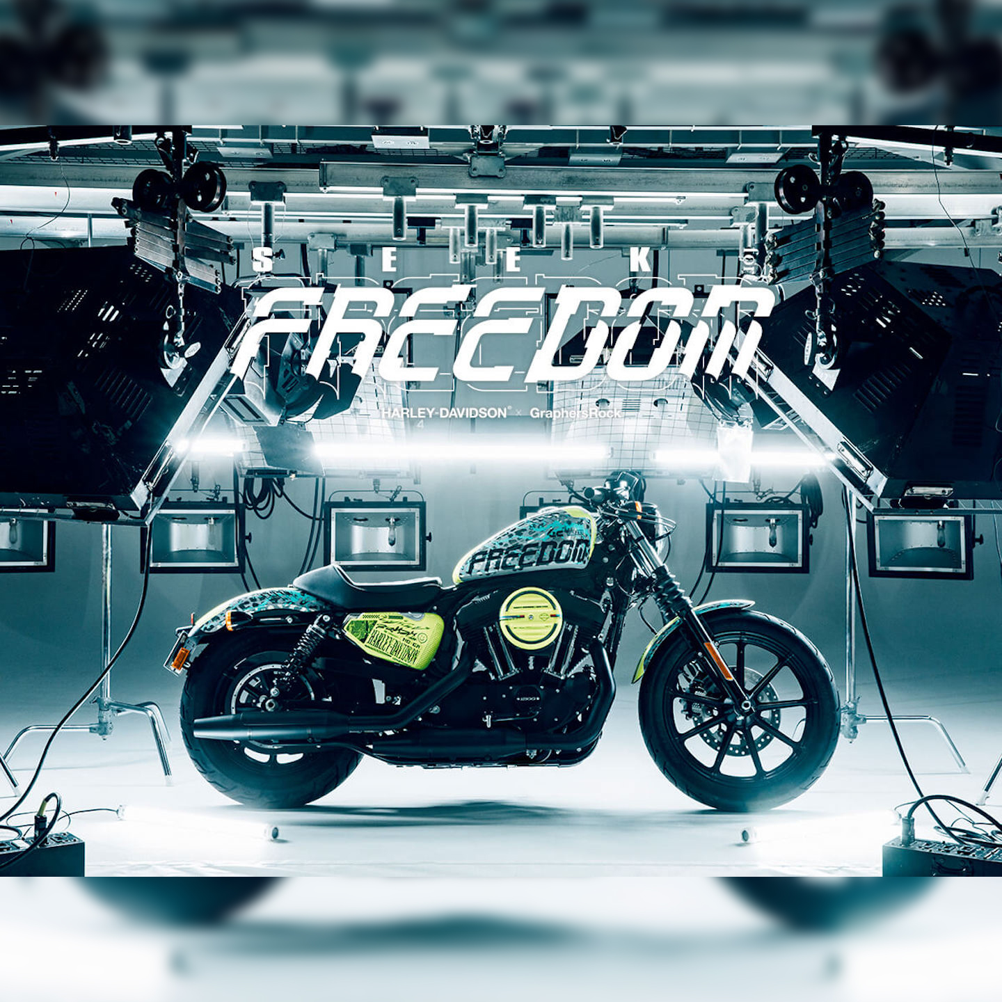 SEEK for FREEDOM – Harley-Davidson Japan x GraphersRock. – Qetic 